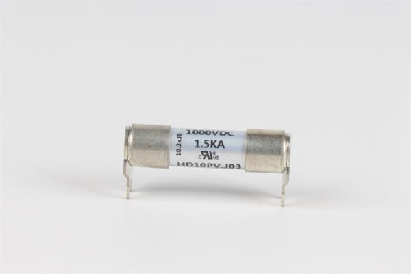 High Breaking Capacity Dissmann Fuse 10x38mm , Two Pin Ceramic Fuse UL Certified