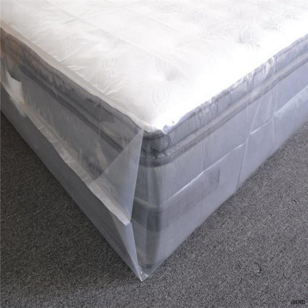 Tampa aumentada do protetor do colchão do colchão saco claro plástico para o colchão Moving&Storage