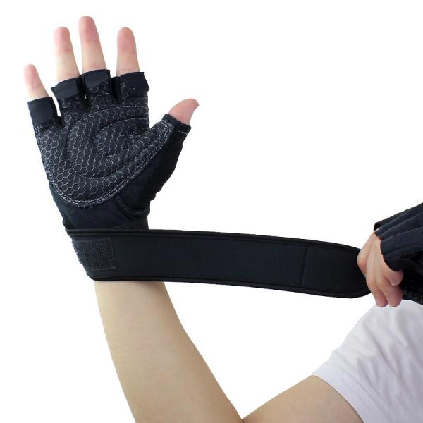 L XL Sports Protection Equipment Elastic Weight Lifting Gym Gloves