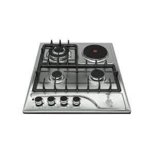 Flexible Built In Electric And Gas Hob 240V 50Hz Cast Iron Frame 3.3kw