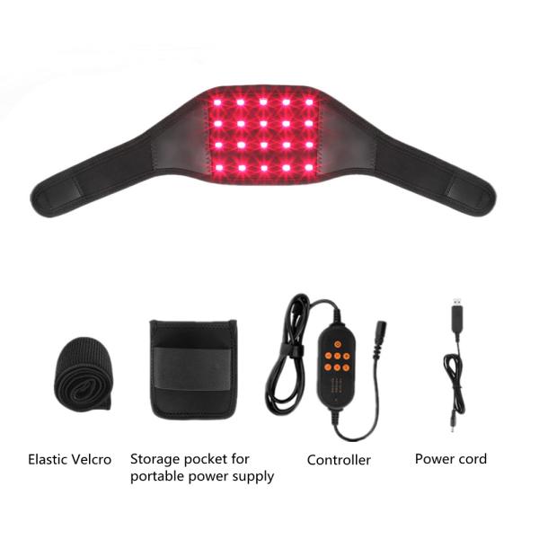 Грелка физиотерапии пусковых площадок красного света 660нм 850нм грелка для облегчения боли период обезболивания устройства