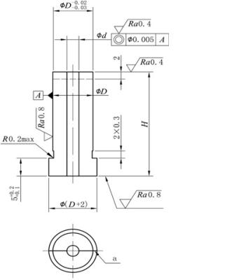 MD40A Grade Carbide Punch Pin Cemented Carbide Cutting Tools anti wear