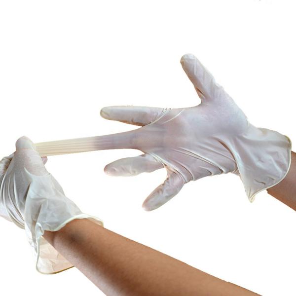 Good Flexibility Disposable Vinyl Glove Tear Resistant Waterproof