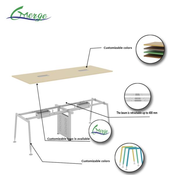 Customizable and Modern Office Conference Table for a Professional and Productive Work Environment
