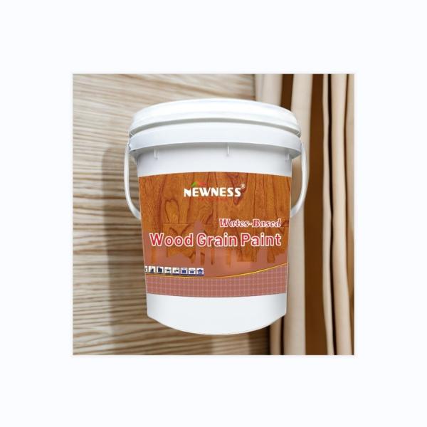 Single Component Wood Grain Texture Powder Coating for Aluminium in Glossy Color