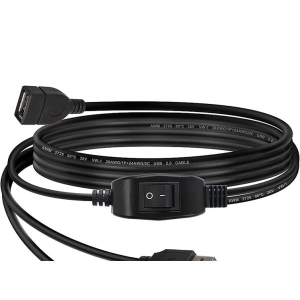 1 Female to 2 Dual Male USB Y Splitter Printer Sharing Switch Cable for Printer Scanner Speaker Keyboard Mouse