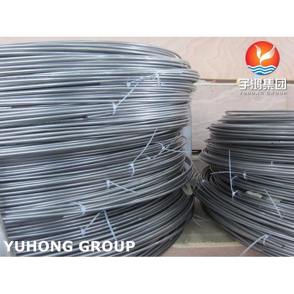 Bright Annealed Seamless Stainless Steel Coil Tubing Cold Drawn