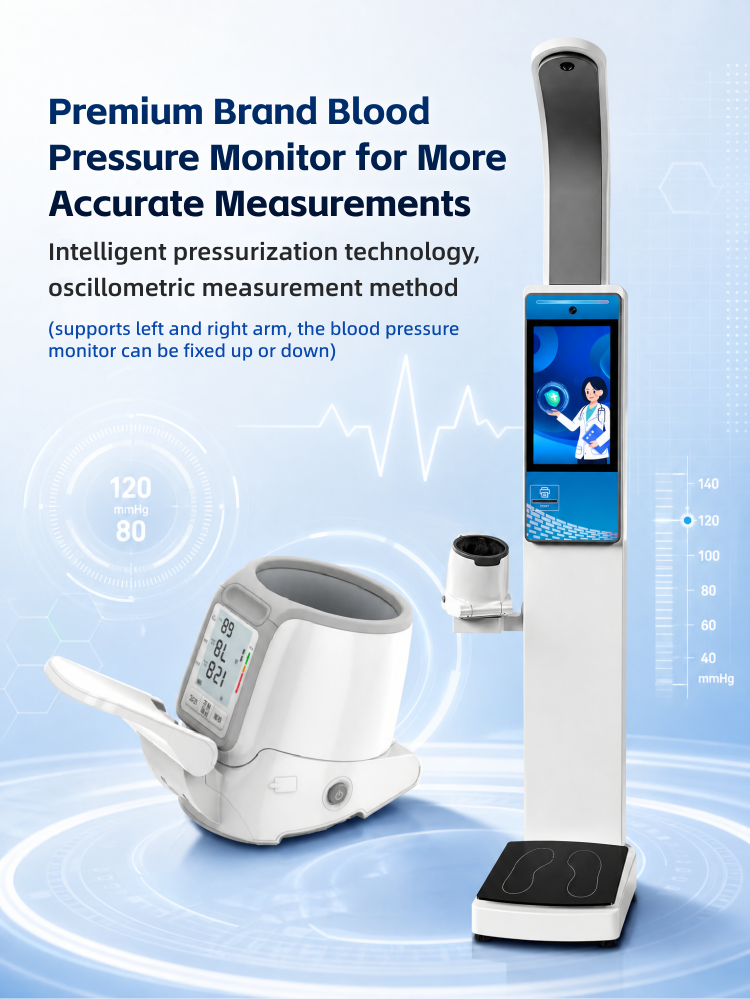 Height and Weight All-in-one Machine, Can Measure Height, Weight, and Blood Pressure, Blood Pressure Monitor All-in-one Machine