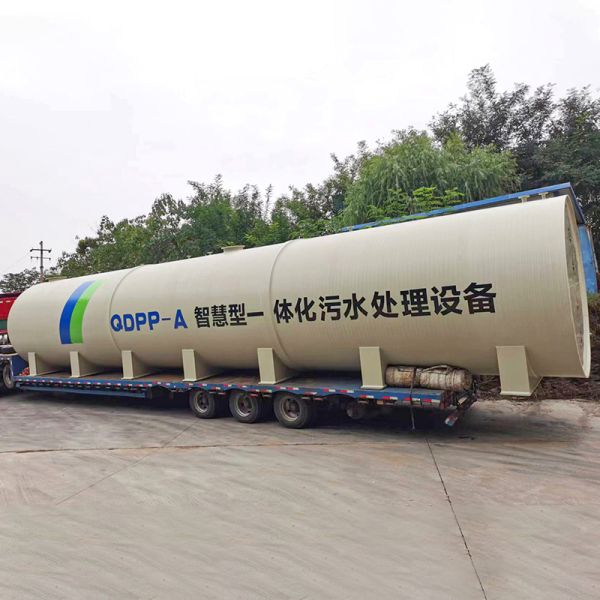 Integrated PP Sewage Treatment Equipment For Rural And Village Homestays Corrosion Resistant And Anti Aging