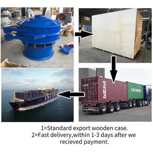 Low Noise Level Vibro Sifter Machine Industrial Sifter Accurate Separation 110 - 480 V