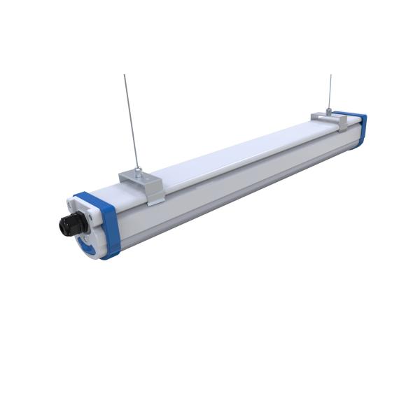 Dualrays D2 Series 40W Suspending Mounted LED Tri Proof Light 4ft Boker Driver Energy Saving For Poultry Farm