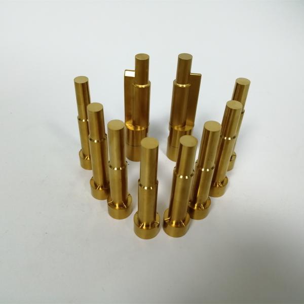 Beryllium Bronze Mold Core Insert with HRC58 Hardness +/-0.004mm Accuracy and Customized Dimensions