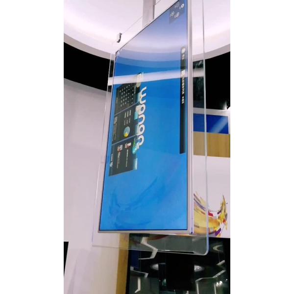 Double Sided Acrylic 600CD/Sqm 49 LCD Digital Signage