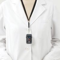 Dispositivo de monitoreo de pacientes de pulso oxímetro remoto con batería con notificaciones de alertas personalizables