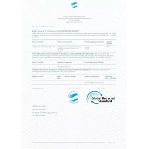 Wuxi Delicate Textile Technology Co ., Ltd . Certifications