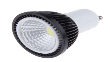 Guangzhou manufacturer Black cover LED 5W Gu10/ Mr 16/E27 Spot light