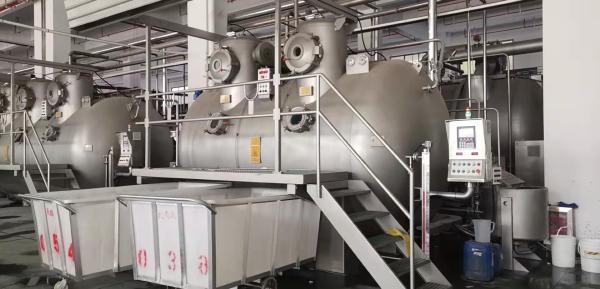 HTHP Overflow Dyeing Machine Low Consumption Low Liquor Ration