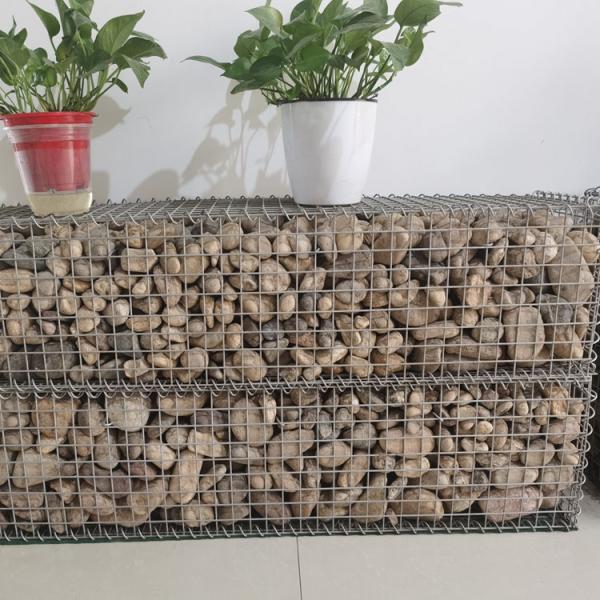 Квадратное отверстие сварило провод стали 2x1x1 Gabion гальванизированный корзинами