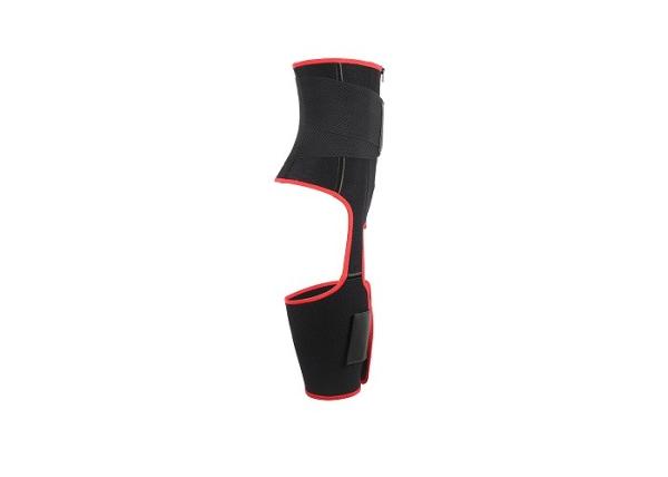 Ajustador vermelho suado MHW100078R do queimador da coxa do neopreno da cintura e do ajustador da coxa