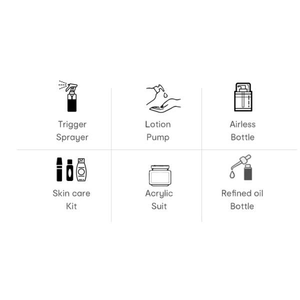 SCREW CAP Sealing Type PE BOTTLE for Secure Cosmetics Packaging