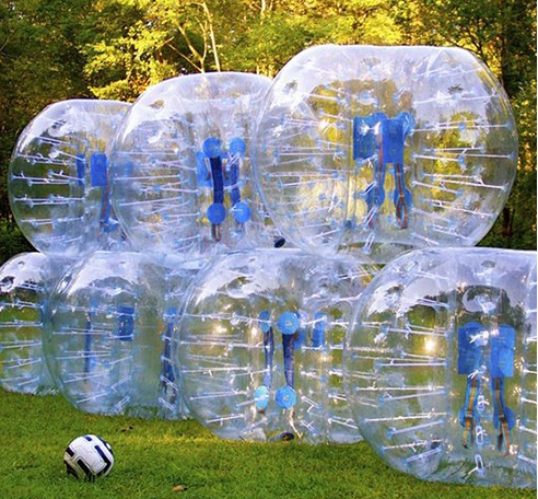 CE Certification Various Size Inflatable Bubble Football With Lovely Appearance