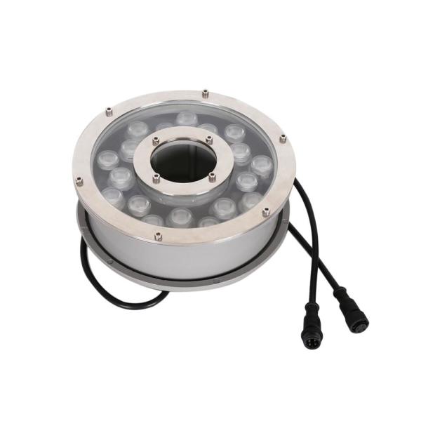 As luzes subaquáticas da fonte de Dmx, piscina IP68 iluminam o poder superior