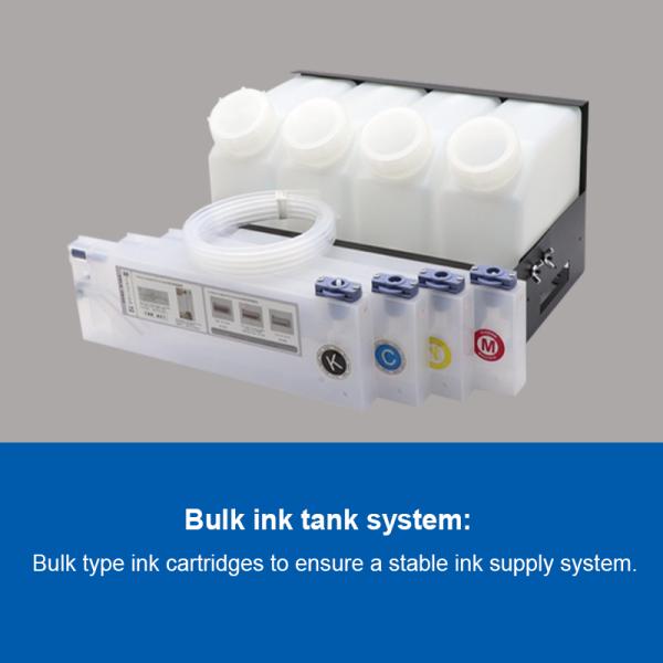 Cloths Printer 1.9m Large Format Flex Banner Inkjet Printer with 2 pcs 3200 Print Heads