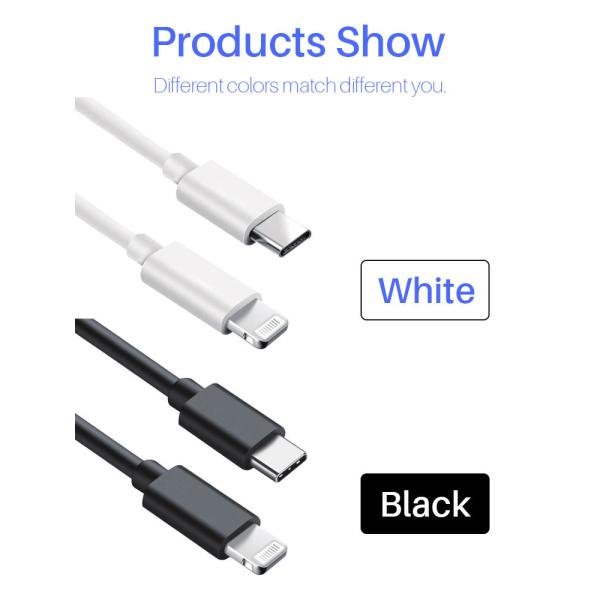 OEM 3m Type C To Lightning Connector Fast Charging Lightning Cable