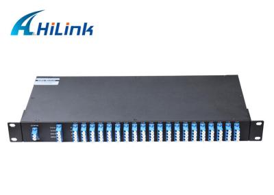 A polegada passiva 1U 40 do equipamento de comunicação 19 canaliza o módulo de AAWG DWDM para a solução do WDM