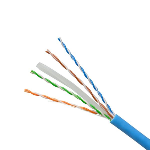 305m Cat6 Ethernet LAN Cable 1000ft Solid PVC Blue 23awg 24awg Unshielded UTP Copper