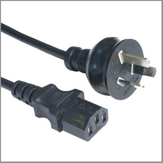 Australian C13 Power Cord, SAA approved Home Appliance Power Cables