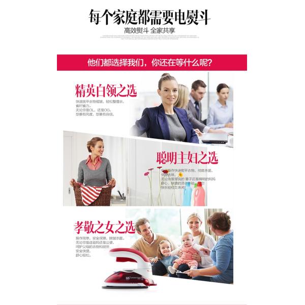 Private Mold LM-688A Travel Iron Burst of Steam Function for Smooth Ironing