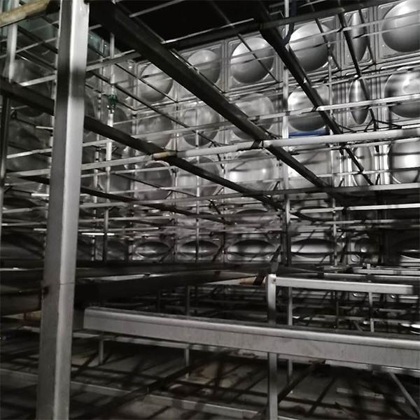 Modular Panels Welding Water Tank Thick Material Food Grade Easy Installation