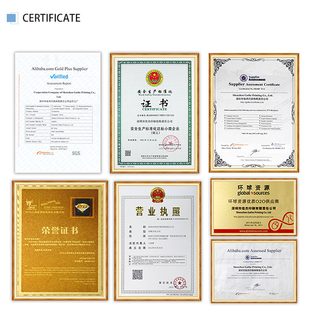 Волшебное повторно использованное печатание квадрата CMYK коробки бумаги шоколада картона упаковывая прямоугольное