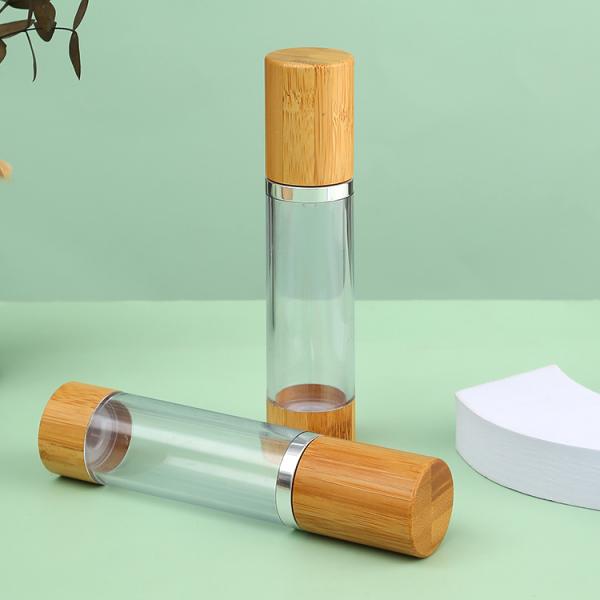 100ml Personal Skin Care Packaging Airless Bottle with PP Collar and Pump