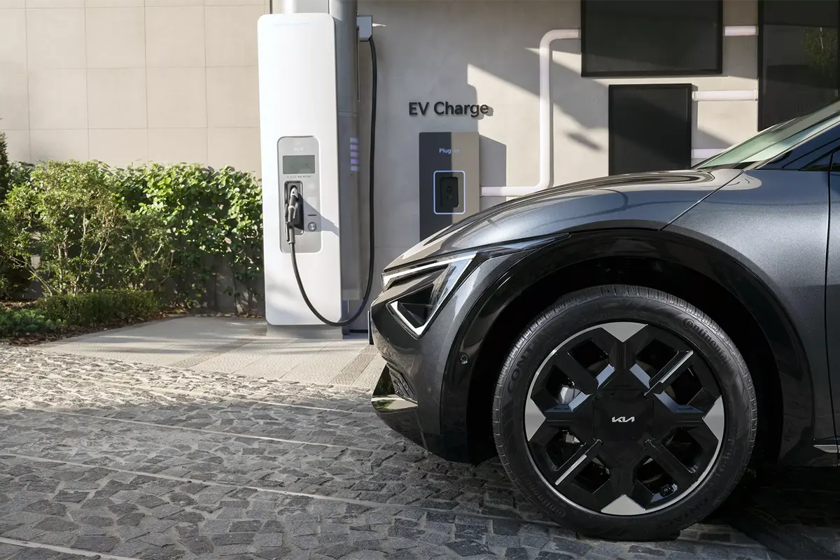2024 KIA EV6 Чистый электрический 5-дверный 5-местный Авто компактный внедорожник Новое энергетическое транспортное средство 671KM Высокоскоростной автомобиль