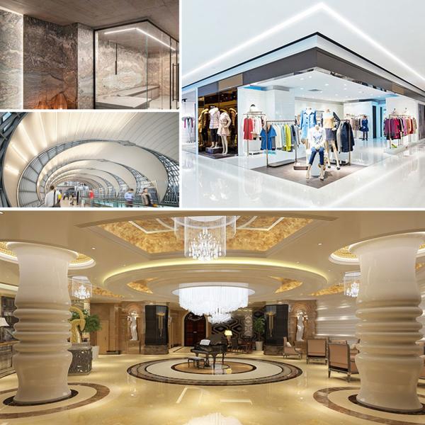 Золото-желтый гибкий светодиодный светодиодный свет для гостиничного шкафа