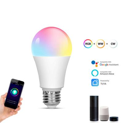 Tuya E27 Smart conduziu o controle do bulbo 800Im 10w Wifi