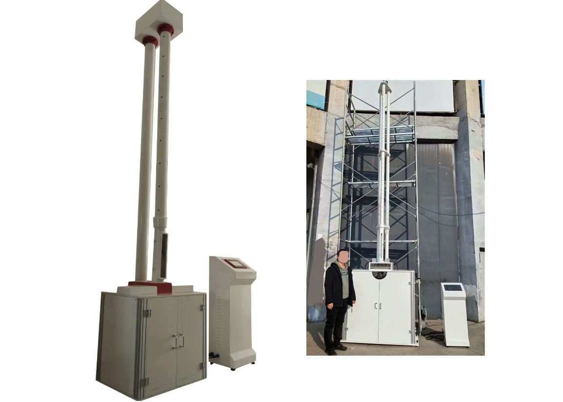 Drop Weight Impact Testing Machine, Adjustable Impact Energy Drop Hammer Tester for Material Cushioning & Impact Performance Test