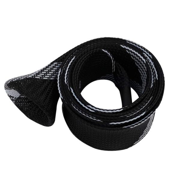 Black Polyester Fishing Rod Sleeve Universal Protection For Freshwater And Saltwater Rods