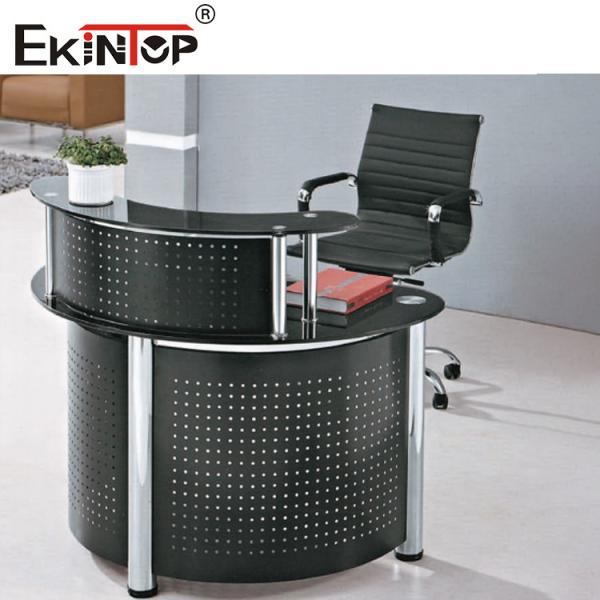 Уникальный офис Меламин стеклянный стол Сильная носимость