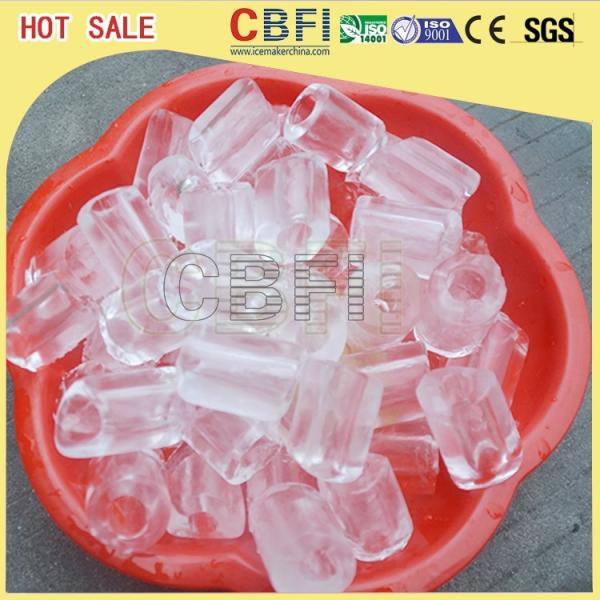 10 тонн в машину трубки льда дня с холодной комнатой, водяным охлаждением