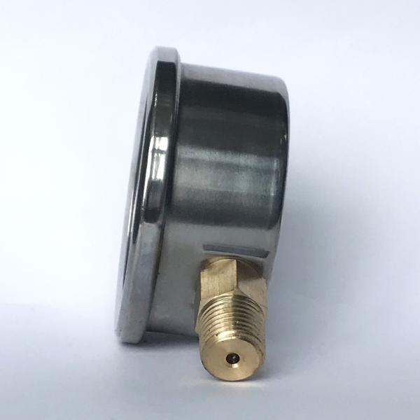 Brass Radial 2.5 Inches 5000 Psi Pressure Gauge 63mm Liquid Filled Oil Pressure Gauge