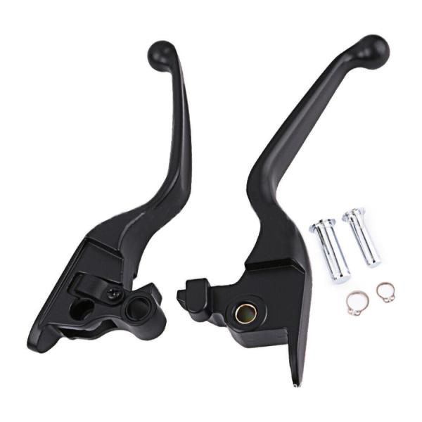 Aluminum Alloy Motorcycle Hand Control Levers Kit for Harley Deluxe FLDE Perfect Fit