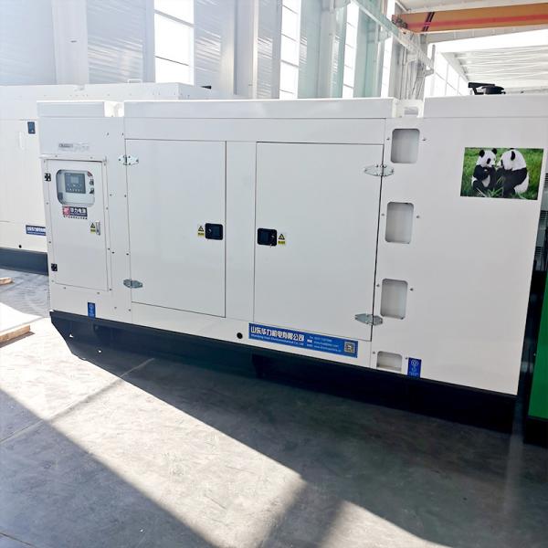 50kva 40kw Silent Diesel Generator Set With Stamford Alternator 380V Rated Voltage 3 Phase ATS 40kw Rated Power