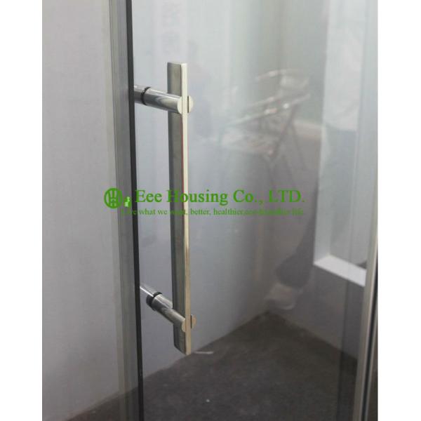 Showe Room best price Whole Shower 304 stainless steel Complete Square Sliding Mobile Frameless Sliding Tempered Glass