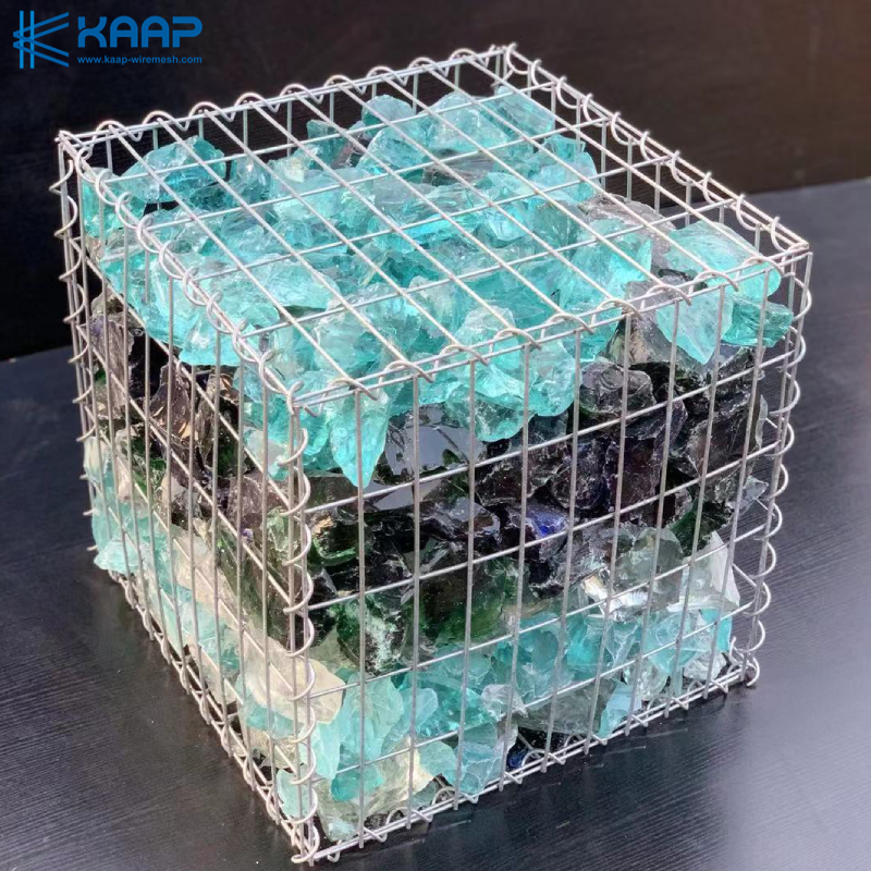 Окунутое горячее гальванизировало сооружение стены Gabion со сваренной усиливая сеткой