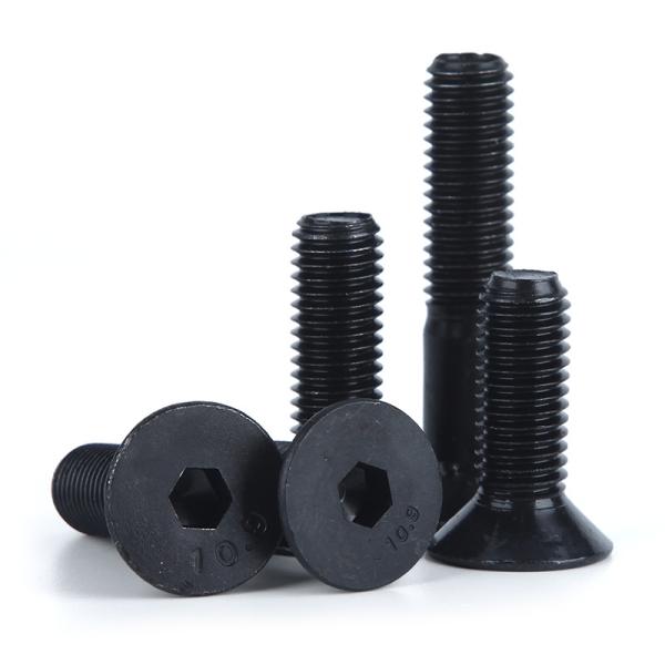 High Strength Carbon Steel Gr.10.9 Allen Countersunk Head Screw Full Thread Standard DIN7991