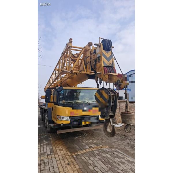 YELLOW Xugong XC MG QY50KA 50ton Truck Crane Small Truck Crane Mobile Crane Truck Mounted Crane in Excellent Condition
