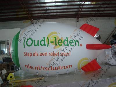 Fireproof Helium Advertising Inflatables Attractive For Public Promotions
